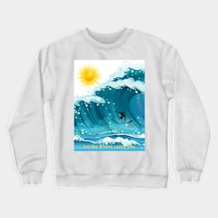 Surfing Crewneck Sweatshirt